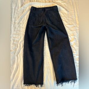 Zara marine straight jeans